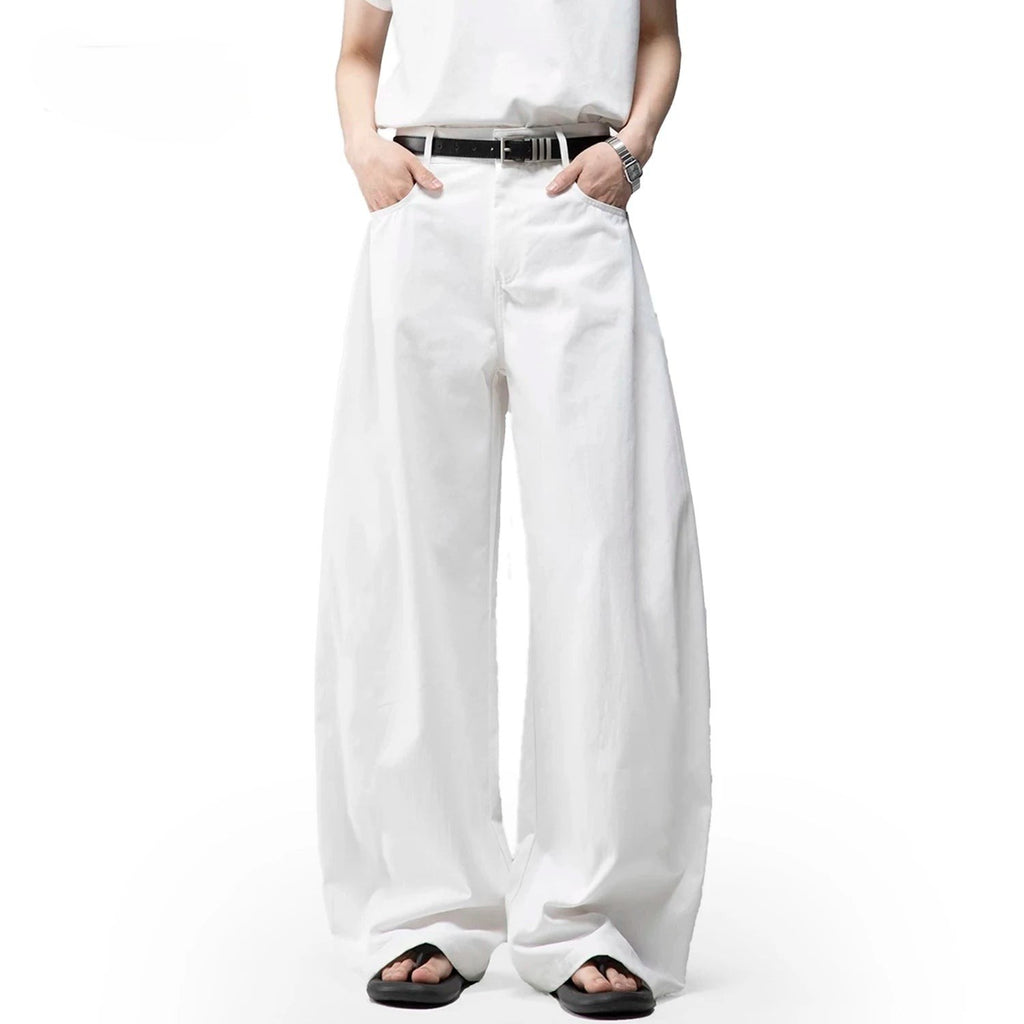 Cotton Wide Jeans