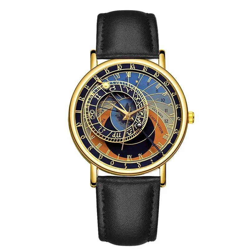 Leather Strap Watch