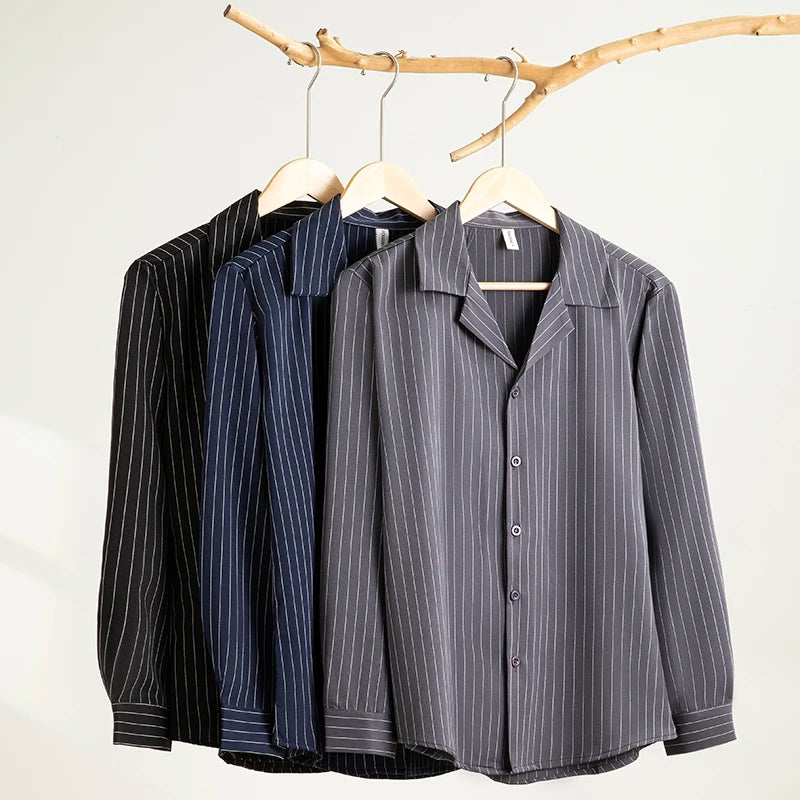 Striped V-Neck Shirt