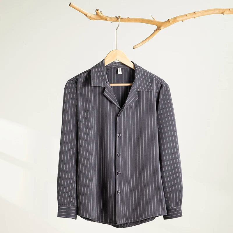 Striped V-Neck Shirt