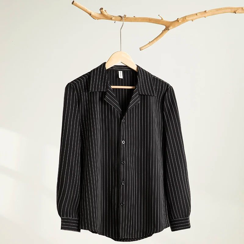 Striped V-Neck Shirt