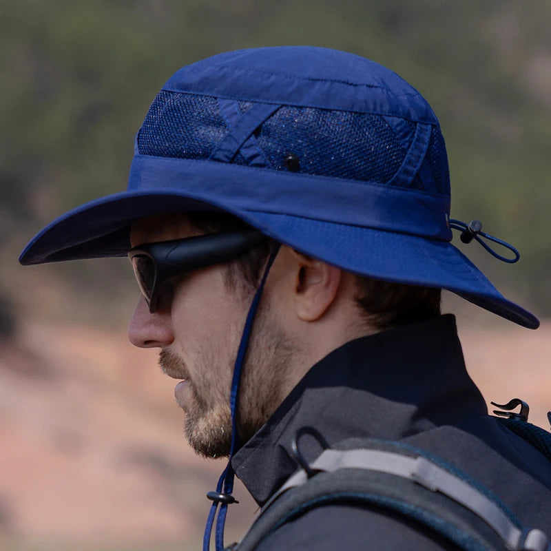 Wide-Brim Sun Hat