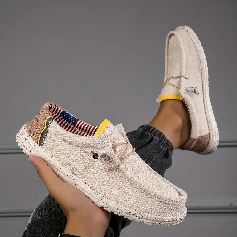 Canvas Driving Loafers