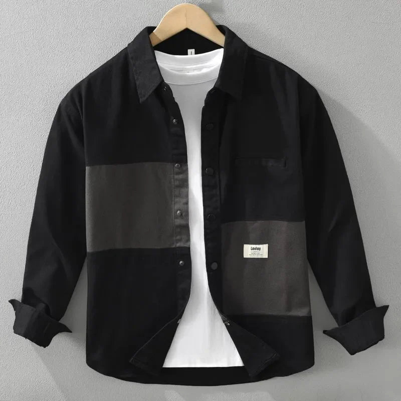 Silas Colourblock Workwear Shirt