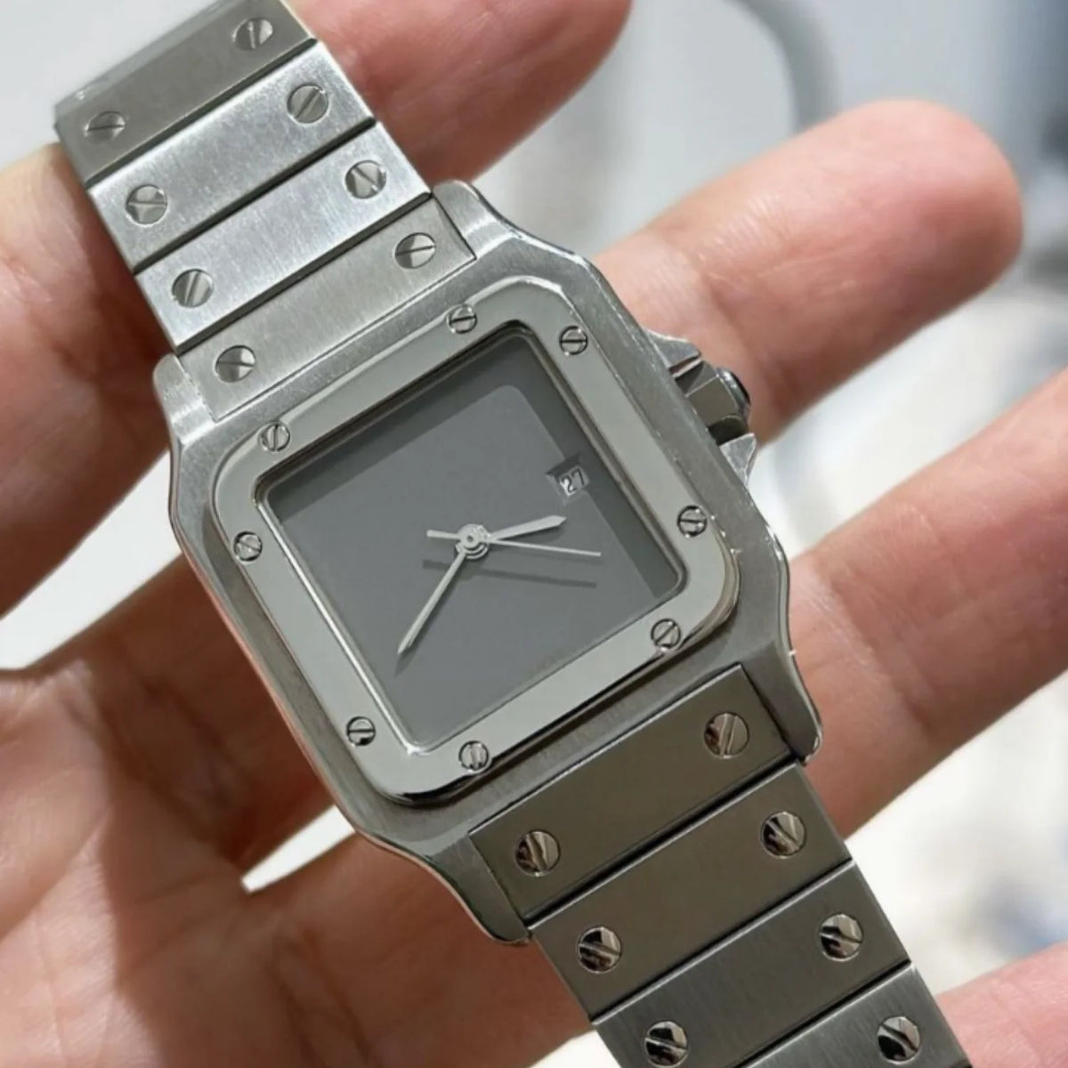 Square Quartz Watch