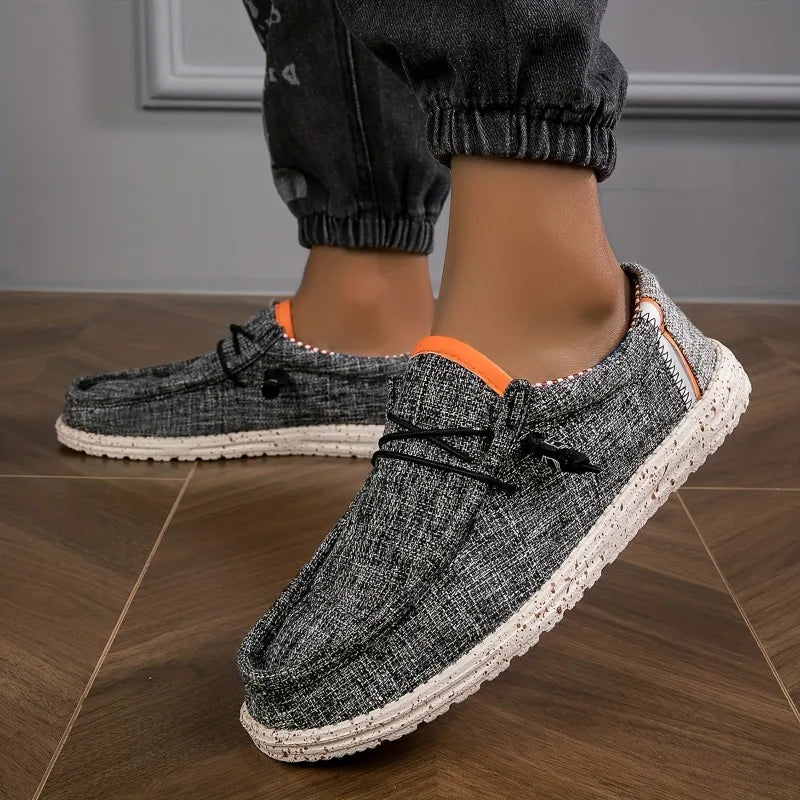 Canvas Driving Loafers