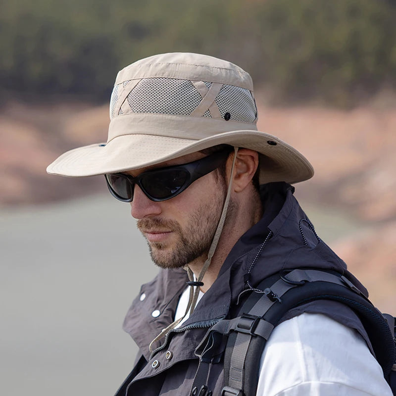 Wide-Brim Sun Hat