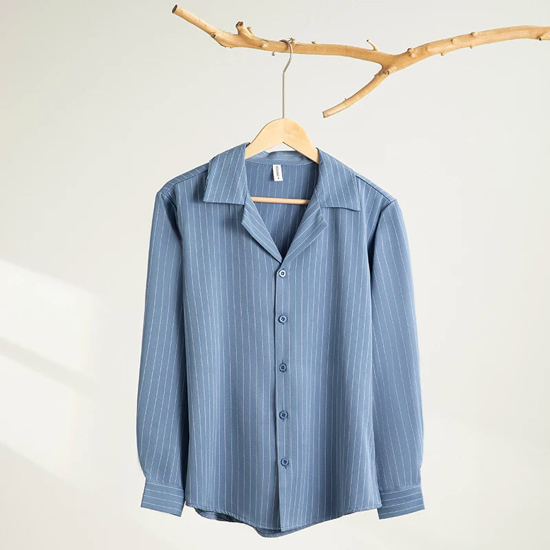 Striped V-Neck Shirt