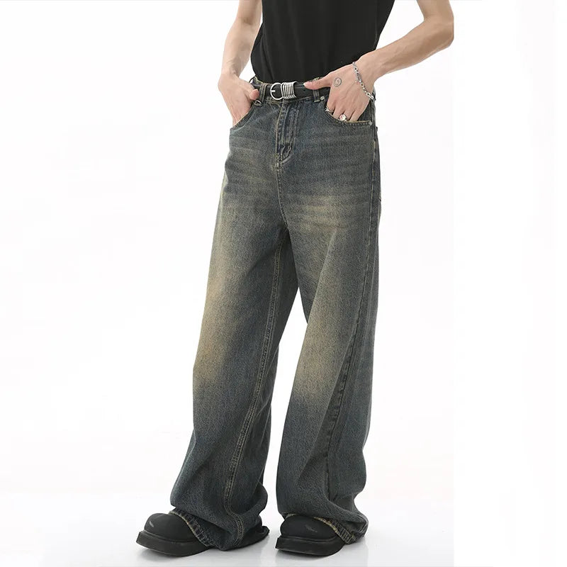 Loose Denim Pants