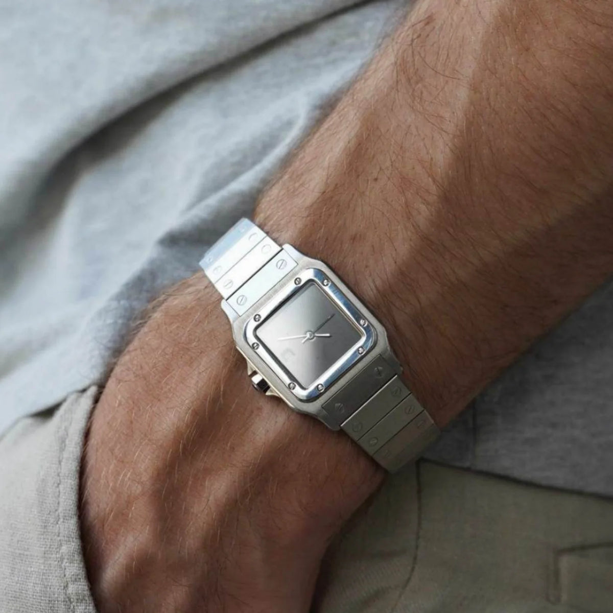 Square Quartz Watch