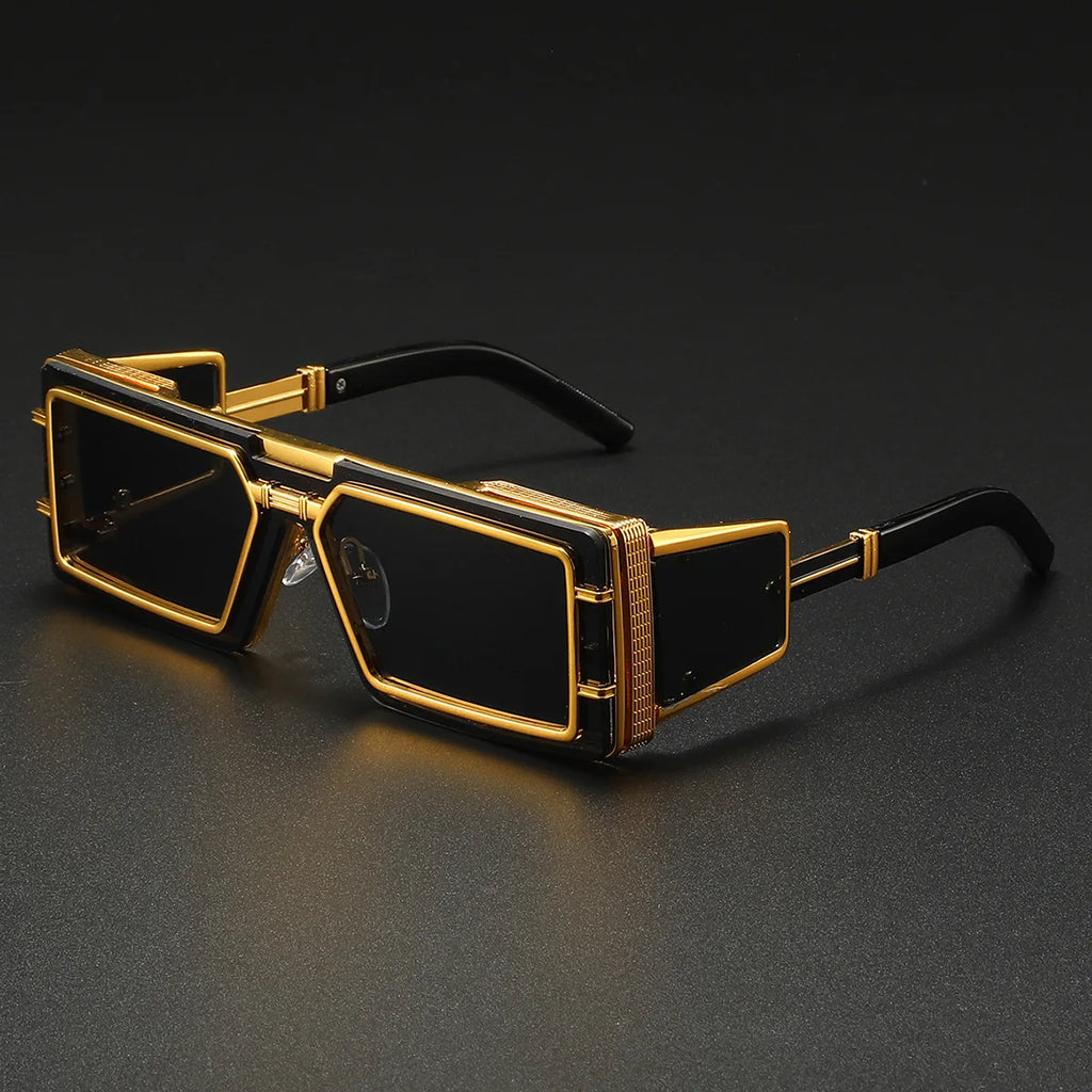 Metal Square Sunglasses