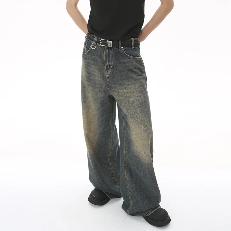 Loose Denim Pants