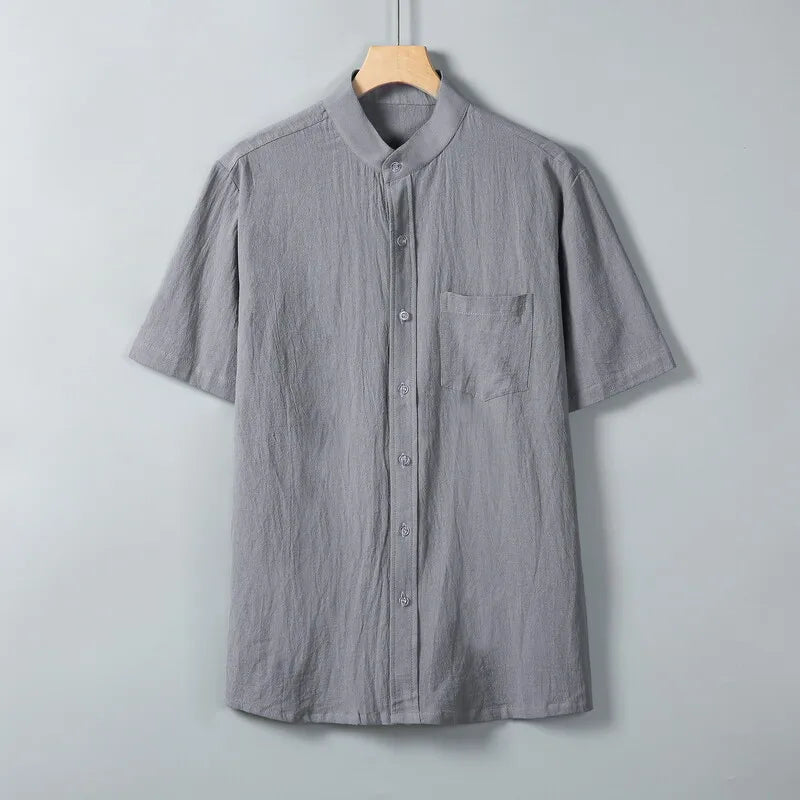 Cotton Short Sleeve Shirt