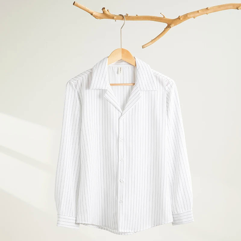 Striped V-Neck Shirt