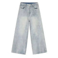 Washed Wide Jeans