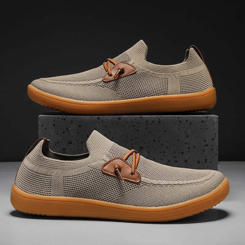 Wide-Toe Slip-On Shoes