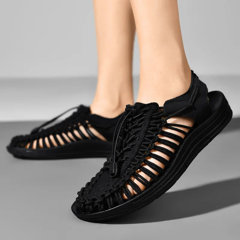 Woven Strap Sandals