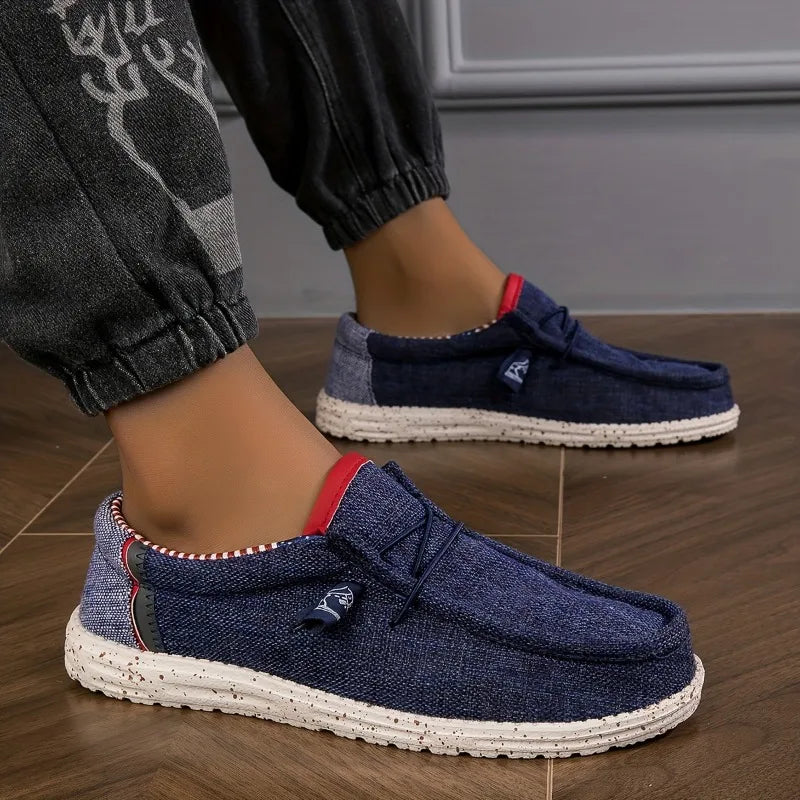 Canvas Driving Loafers