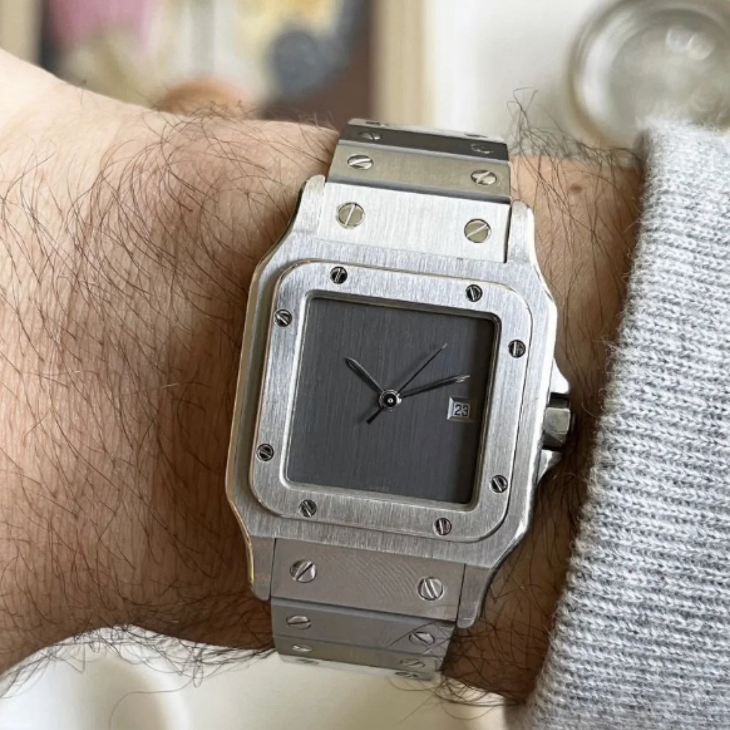 Square Quartz Watch