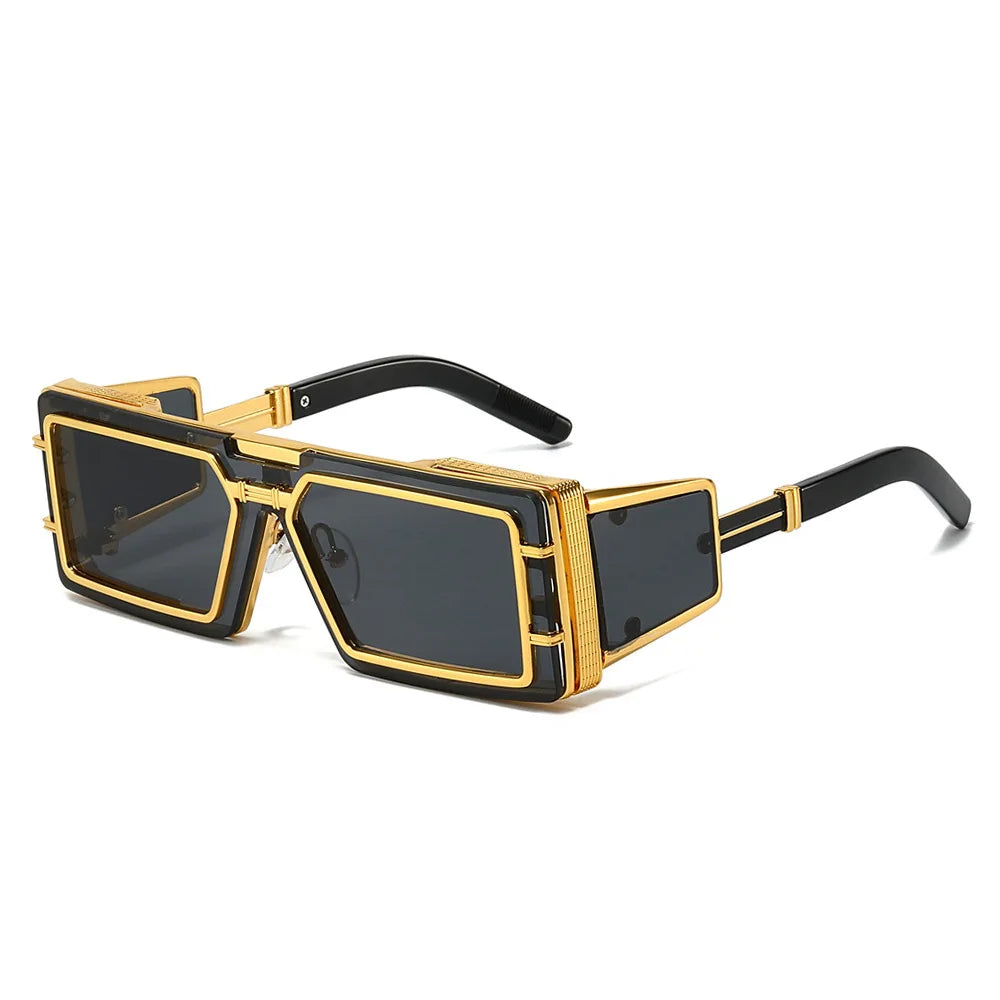 Metal Square Sunglasses