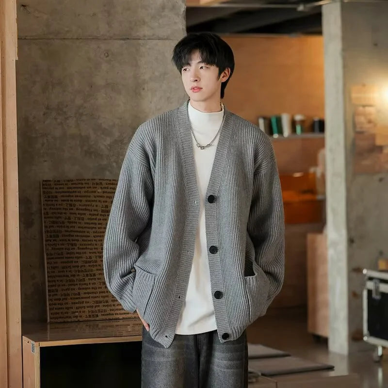 Textured Pocket Cardigan