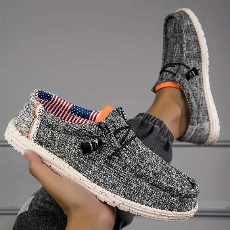Canvas Driving Loafers