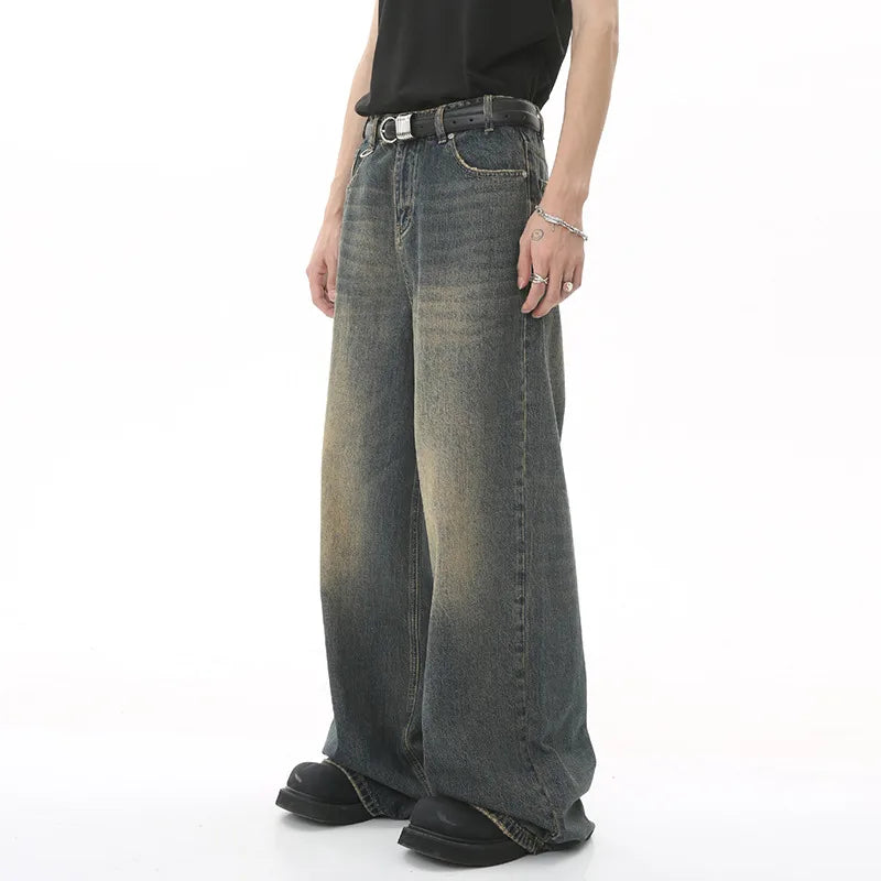 Loose Denim Pants