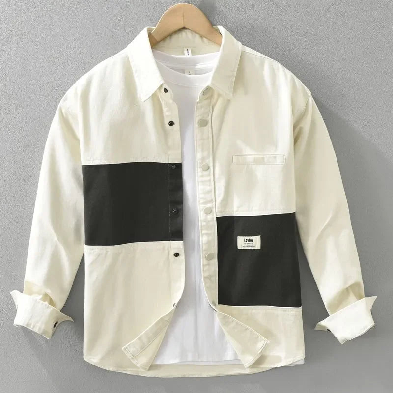 Colorblock Workwear Shirt