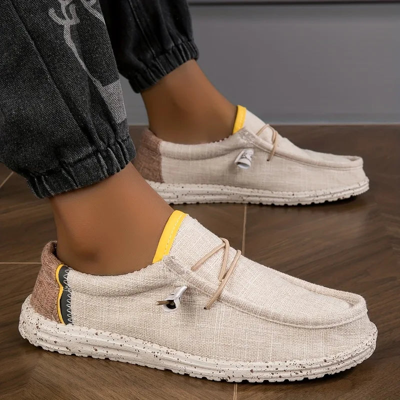 Canvas Driving Loafers