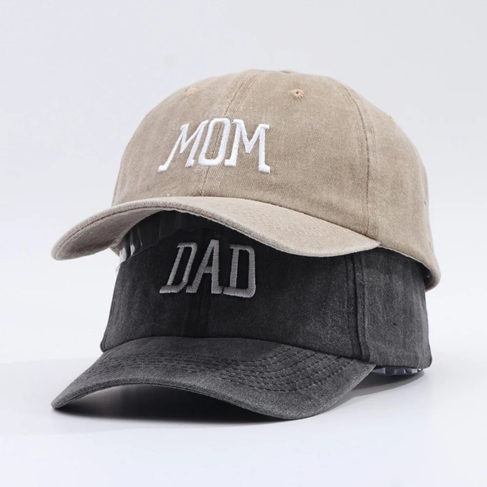 MOM DAD Baseball Hat