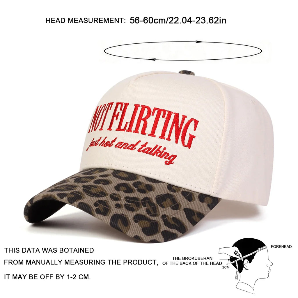 Not Flirting Baseball Hat