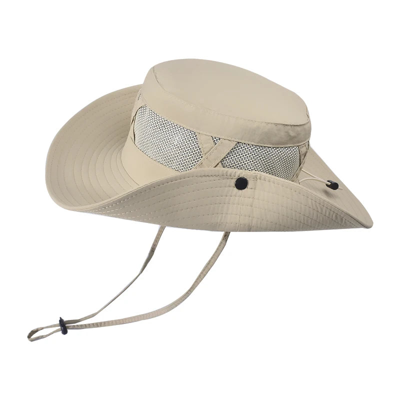 Wide-Brim Sun Hat